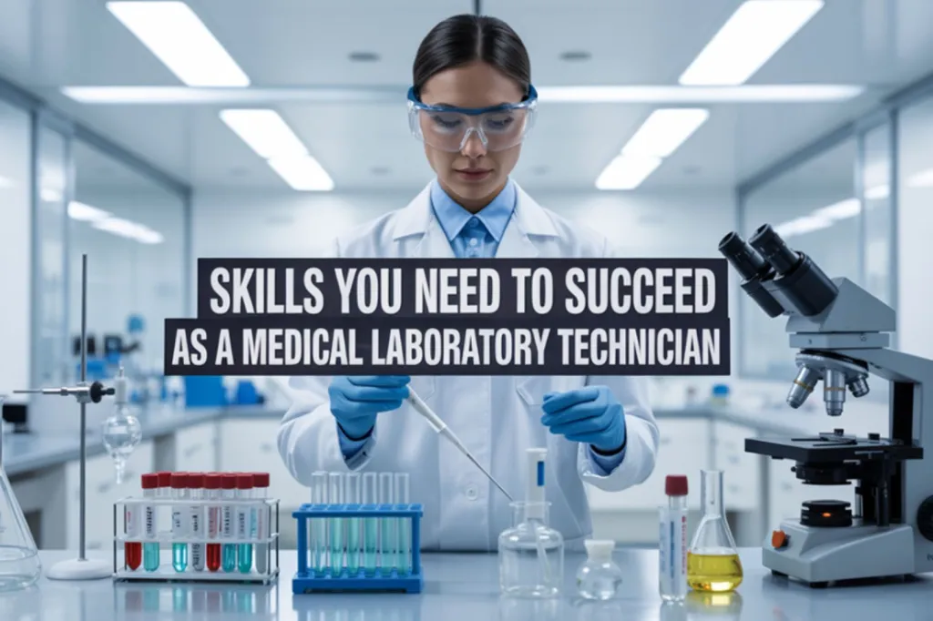 Skills you need to succeed as a medical laboratory technician