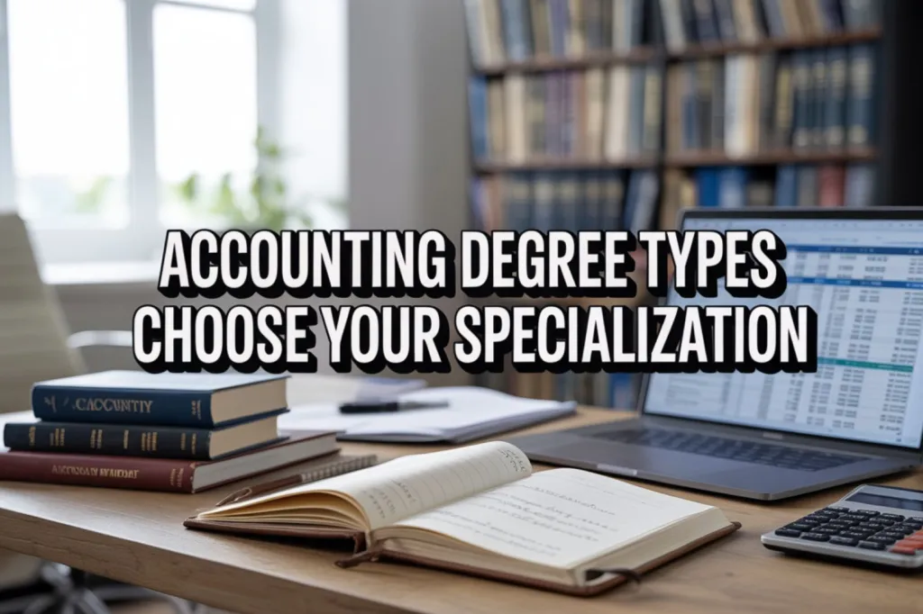 Types of Accounting Degrees You Can Specialize In