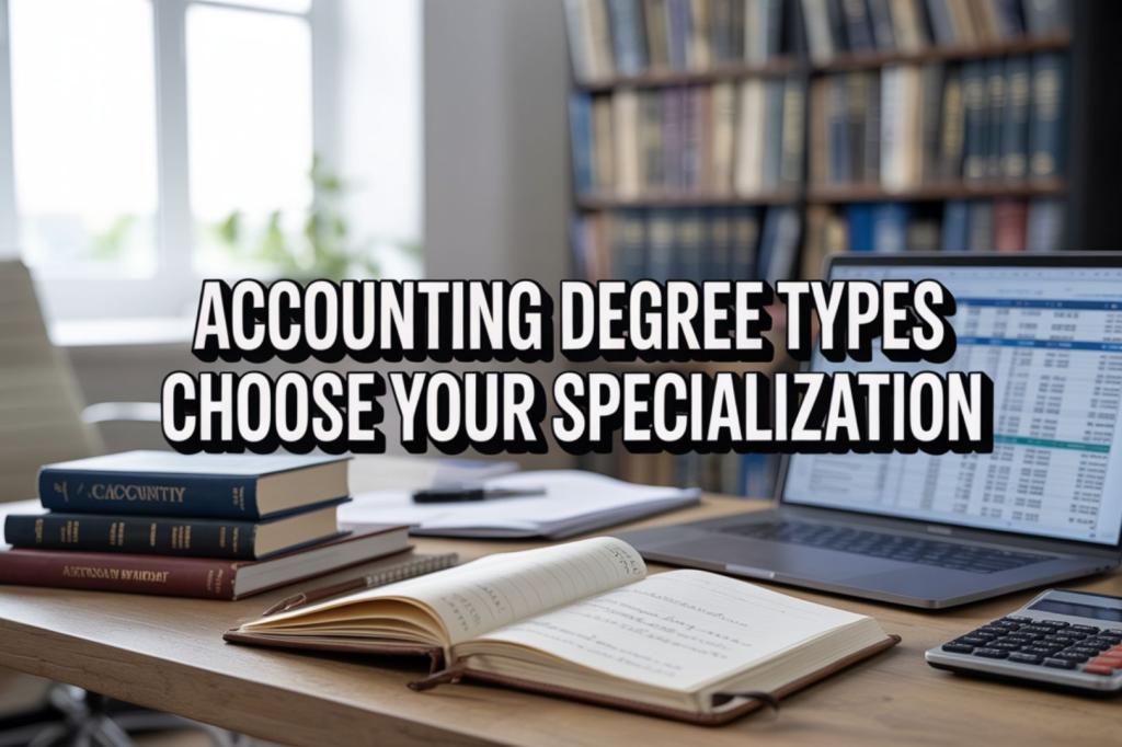 Types of Accounting Degrees You Can Specialize In