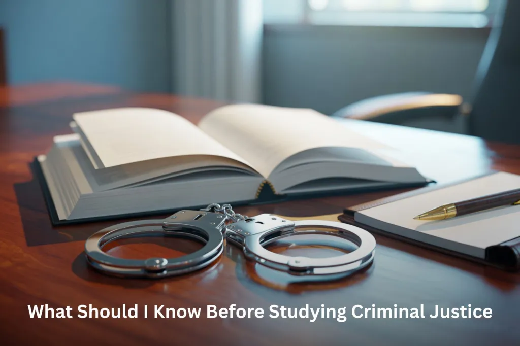 what should i know before studying criminal justice