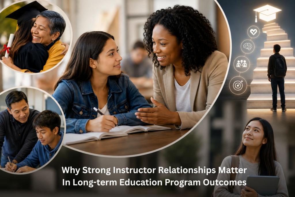 why strong instructor relationships matter in long-term education program outcomes