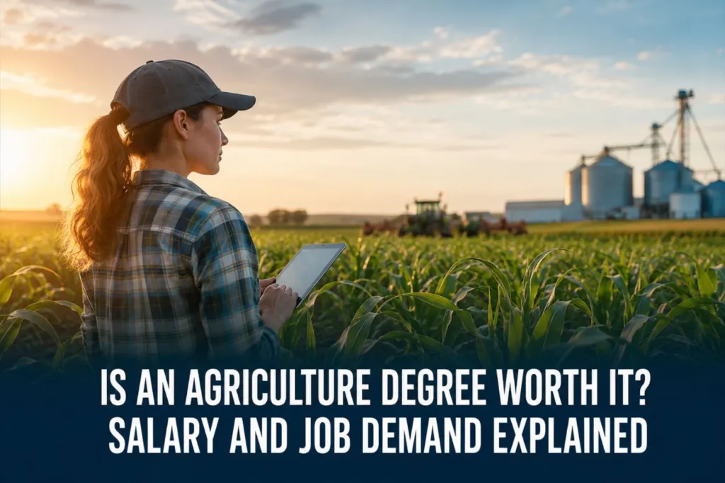 is an agriculture degree worth it? salary and job demand explained