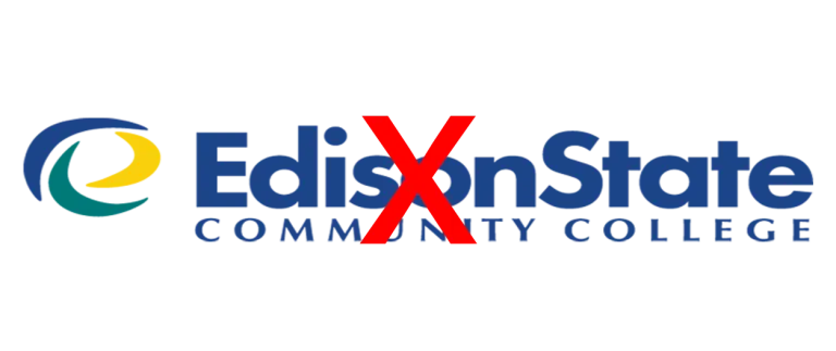 Edison State Logo Horizontal Wrong Resized