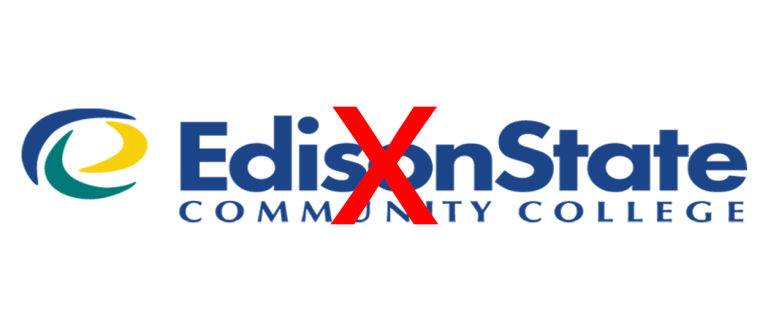 Edison State Logo Horizontal Wrong Resized