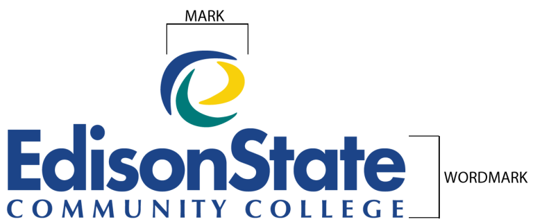 Edison State Logo Mark & Wordmark