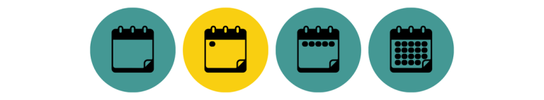 All new hire calendar icons- First Day