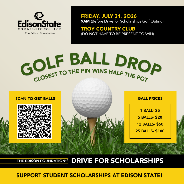 Drive for Scholarships- Ball Drop