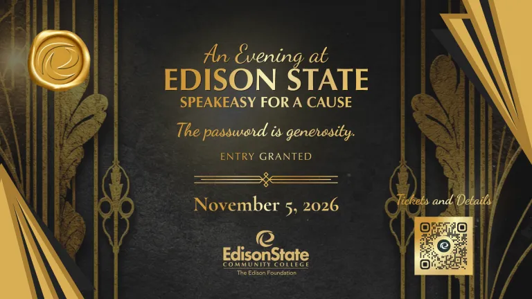 An Evening at Edison State Banner