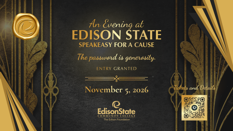An Evening at Edison State Banner