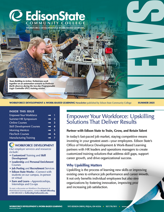 Cover of Workforce Development Newsletter