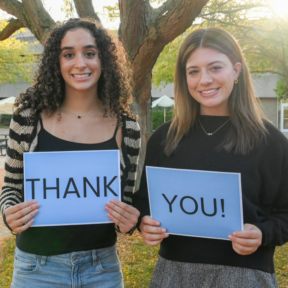 2025 Scholarship Winners say Thank you