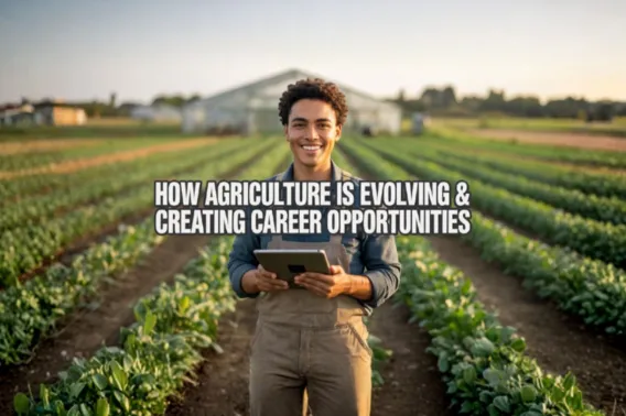 how agriculture is evolving and creating career opportunities