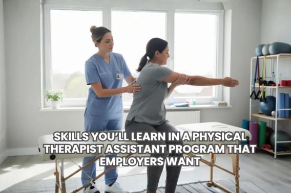 Skills You’ll Learn in a Physical Therapist Assistant Program That Employers Want