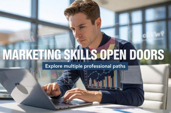 How Marketing Skills Open Doors to Multiple Career Paths 