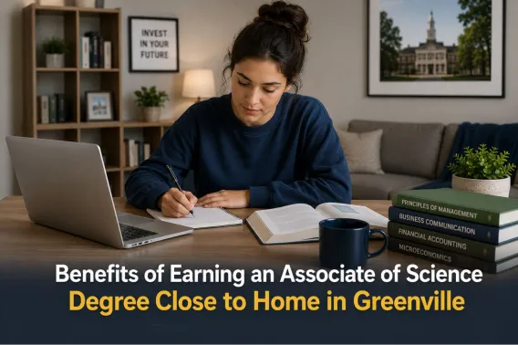 Benefits of Earning an Associate of Science Degree Close to Home in Greenville