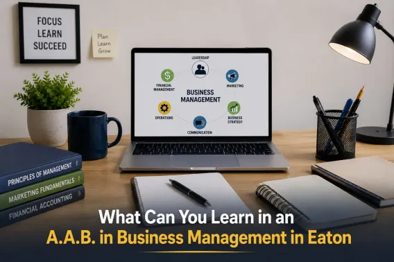 What Can You Learn in an A.A.B. in Business Management in Eaton