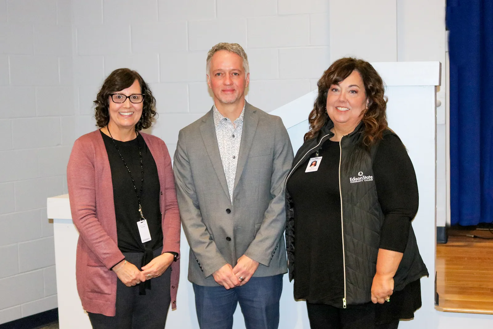 Melissa Eve, Chris Spradlin, and Rhonda Rich