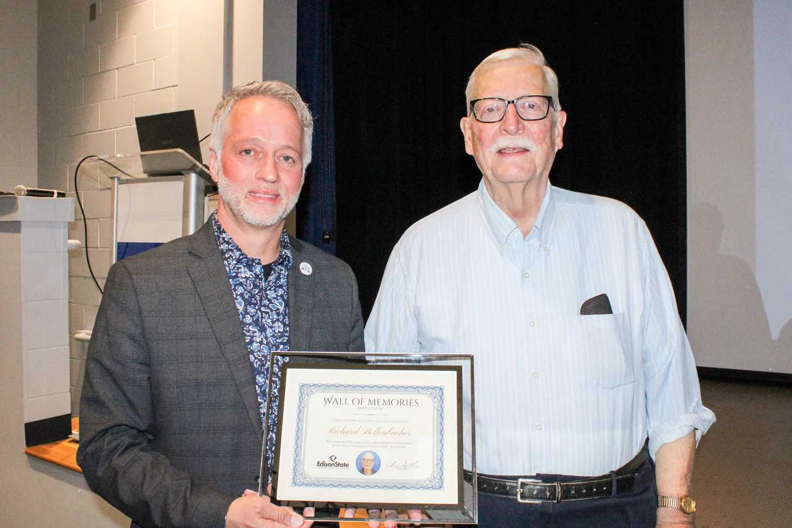 Chris Spradlin and Richard Bollenbacher