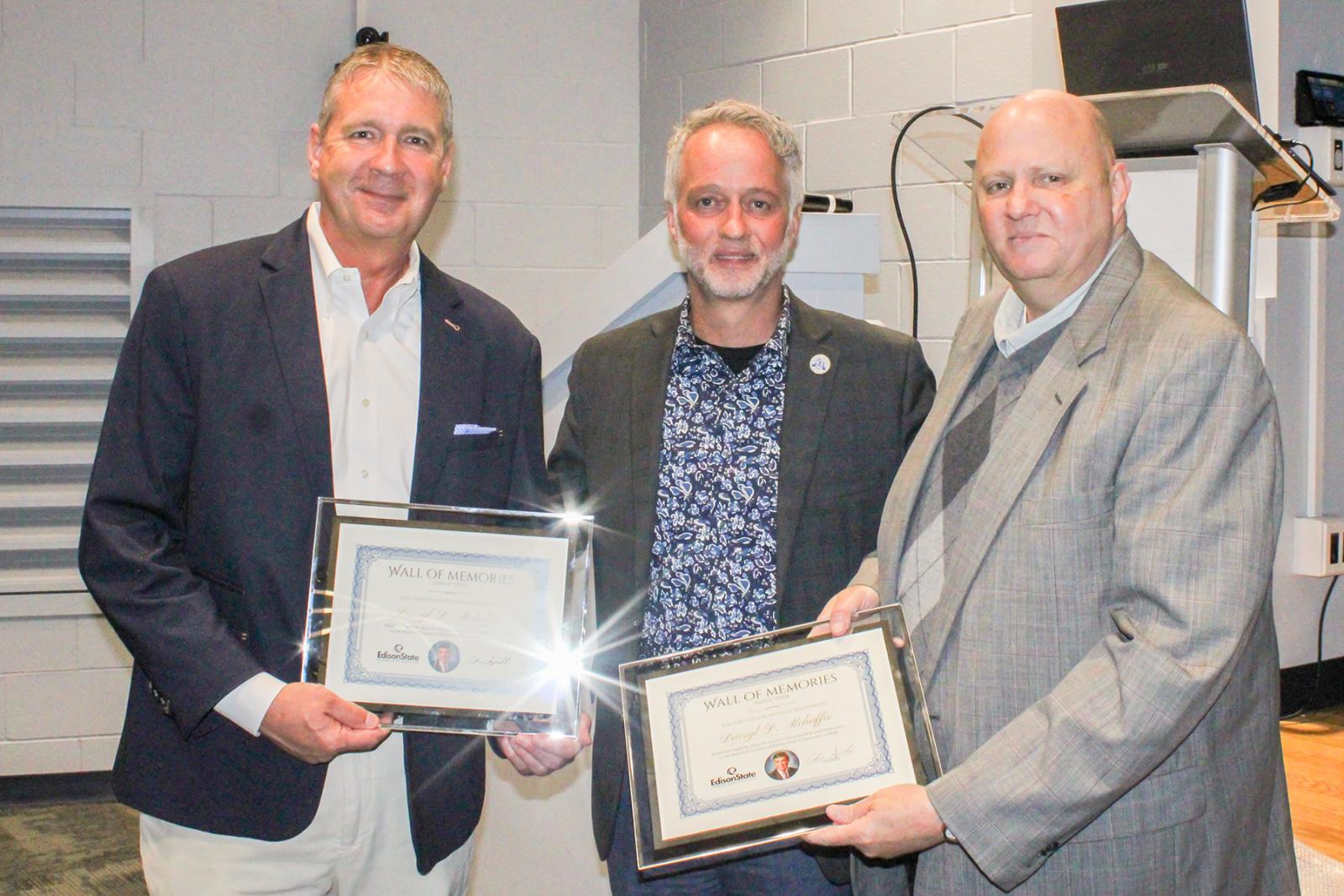 Chris Spradlin and Richard Bollenbacher